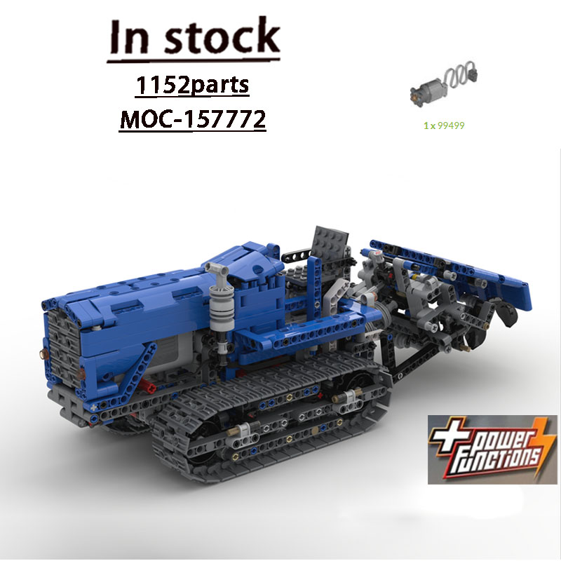 Urban Farming Usa - MOC-157772 Trator Agrícola Urbano de Esteira,