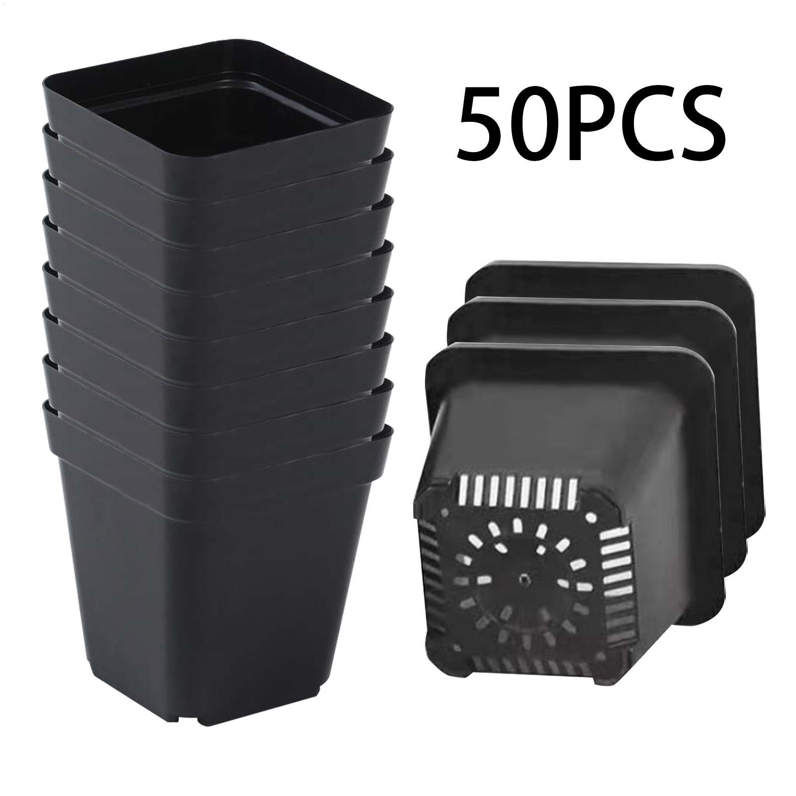 Net Pot 3 Inch - Vasos iniciais para plantio, 5.5cm/7cm/10cm, 50
