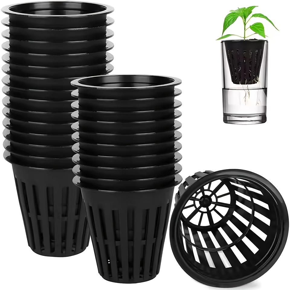 Net Pot 3 Inch - 24/48 Peças Vasos de Rede de