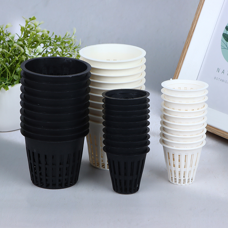△   10 Peças de Vasos de Plást - Net Pot 3 Inch avaliação e preço