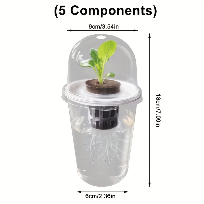 Vaso de Plástico para Plantio  - Net Pot 3 Inch avaliação e preço