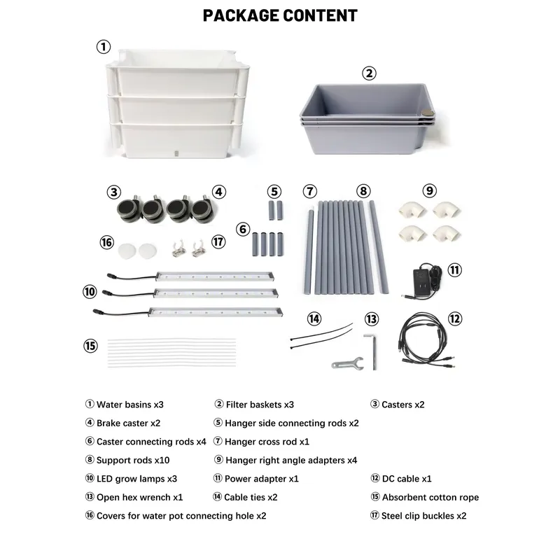 Kit Profissional de Controle I - Urban Farming Hydroponic System avaliação e preço
